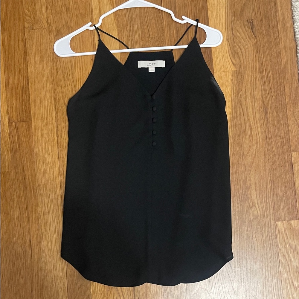 LOFT Black Camisole Top